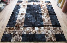 Tapis turc 64''x90'' production spéciale patchwork fourrure tapis 164x230cm