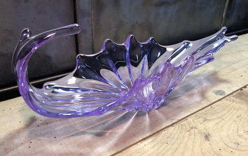 Coupe verre soufflé rose - coupe,