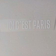 Patch ici est paris - c'est, "