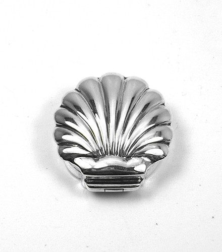 Boîte pilules argent - à,