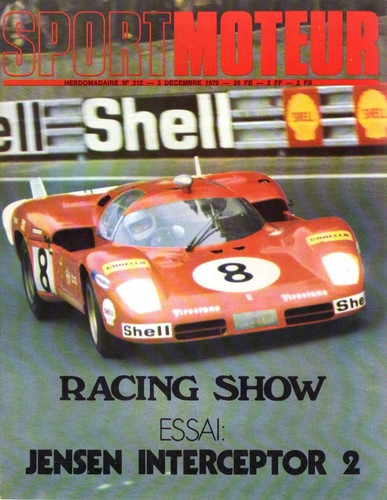 Sport moteur 212 1970 essai - sport,