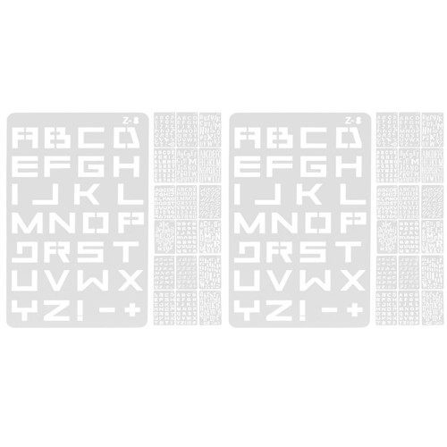 Reusable plastic letter number - reusable,