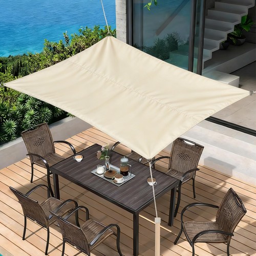 Voile ombrage rectangulaire - voile, d'ombrage