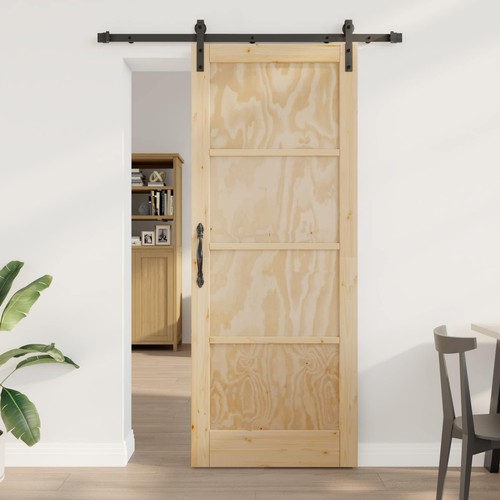 Porte coulissante bois - porte,