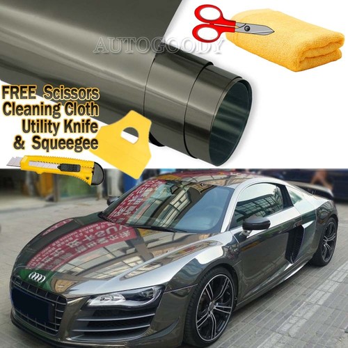 Dark chrome mirror - x,