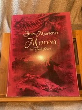 Jules Massenet Manon partition