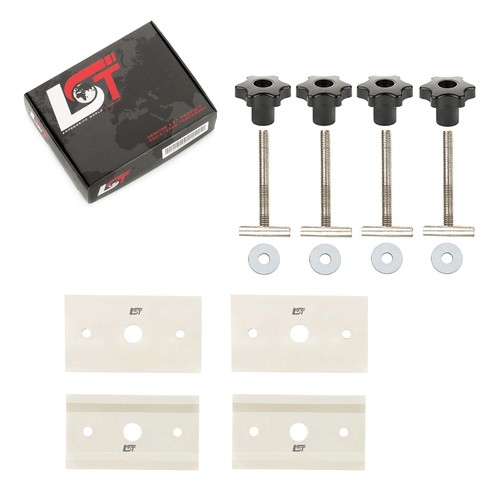 Kit rastschienen 50mm visser - 50mm,