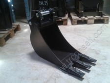 Godet de 300mm axes 40mm pour