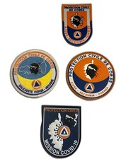 LOT de 4 Tissus CORSES