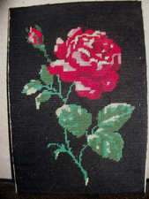 Tapisserie Canevas fleurs