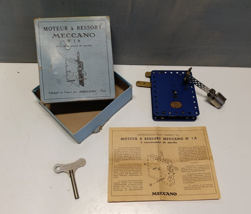 Moteur ressort meccano - ressort,