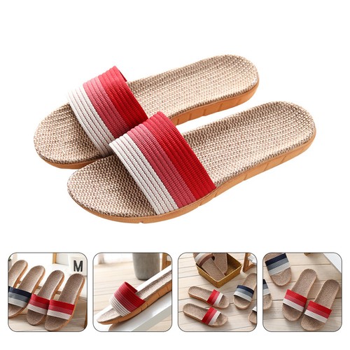 Paire pantoufles de linge - paire,