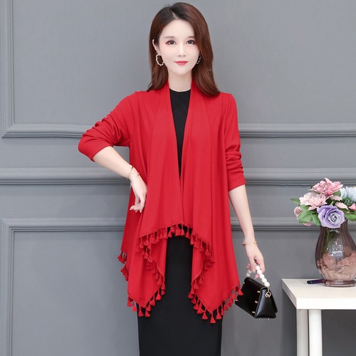 Femme cardigan tricot - tricot, ouvert
