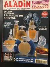 ALADIN 130 BROCANTE ANTIQUITE/LALIQUE BACCARAT CRISTAL/THE/ORIENT EXPRESS/CANNE