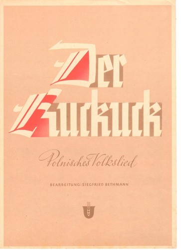 Der kucou chanson populaire - der,