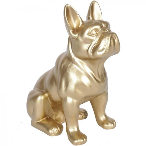 Statue résine chien - statue, en