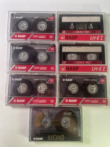 Lot cassette audio basf k7 - cassette,