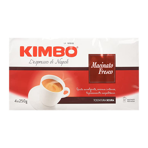 Café kimbo moulu cool 4x250g - café,