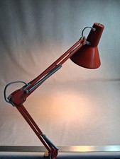 Lampe de bureau  Maxam HCF design Danemark fixation étau TBE 1970