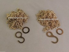 2 X chaîne en laiton pour