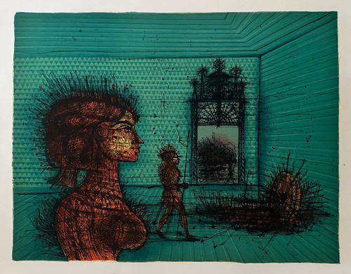 Jean carzou lithographie - jean,