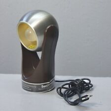 Lampe Eyeball tactile vintage Insta Sensorette plastique marron Space Age 1970s