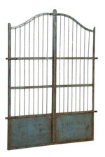 Portail En Fer Plein Vieilli