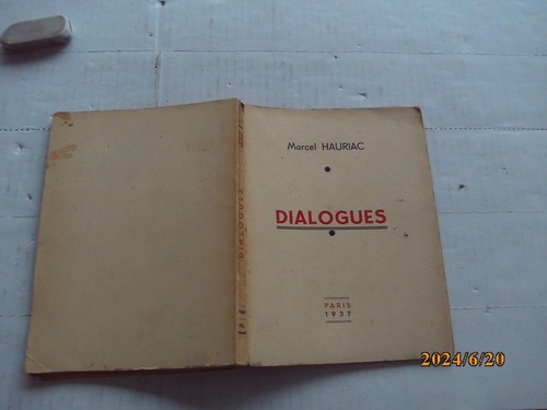 Marcel hauriac dialogues - marcel,
