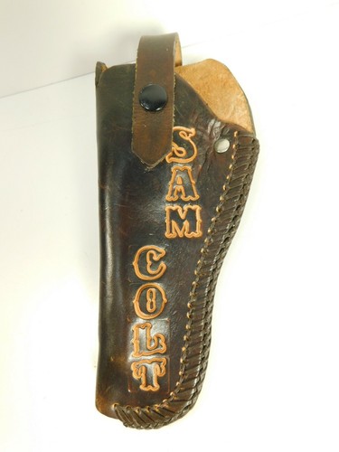 Handmade leather western - leather, sam