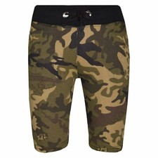 Shorts Chino Camouflage Vert
