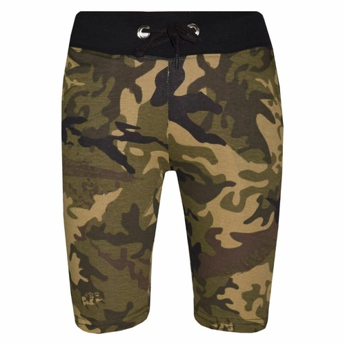 Shorts chino camouflage vert - shorts,