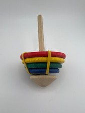 Foulon toupie bois multicolore - foulon,