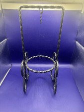 PORTE POT DE FLEUR EN FER FORGE