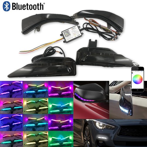 2xrgb led mirror sequential - led,