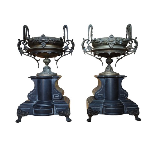 Garniture cheminée - garniture, de