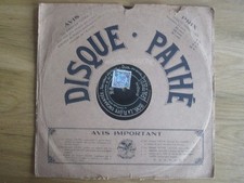 disque pathé pour gramophone