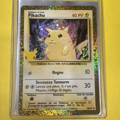Carte pokemon ans pikachu - 30,