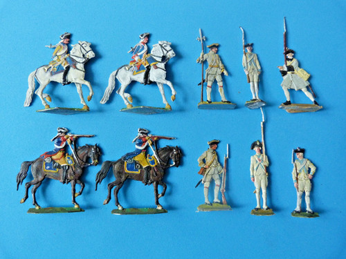 Plats étain zinnfiguren - zinnfiguren,