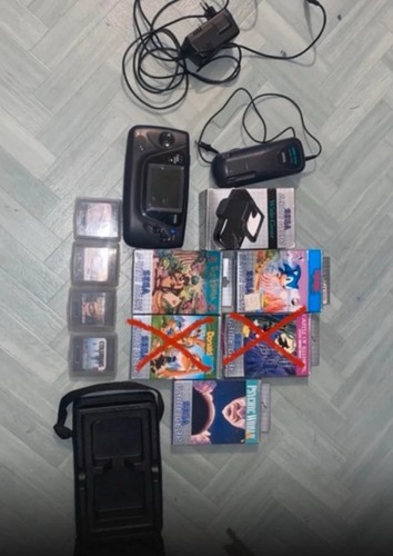 Console game gear - console,