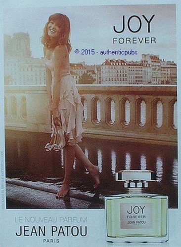 Publicite parfum joy forever - parfum,
