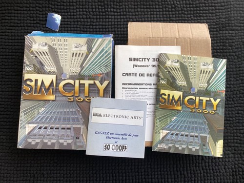 Sim city 3000 windows 95 - city, pc