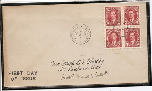 Canada 233 george vi - sc,
