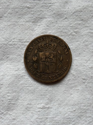 Céntimos alfonso xii 1879 - 10,