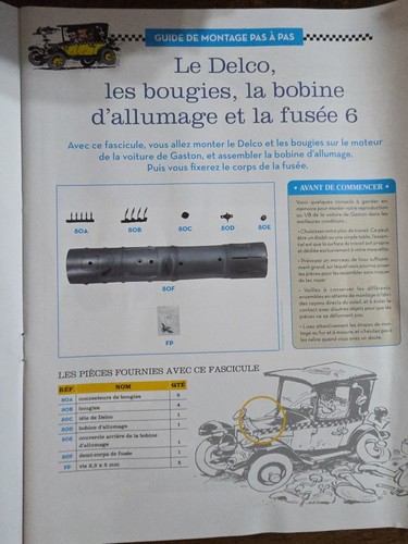Construisez voiture de - la,