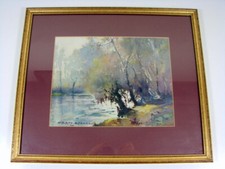 Watercolor Ecole Lyonnaise