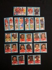 LOT DE 14 STICKER PANINI FOOT