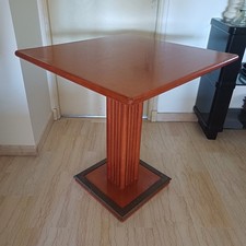 2 Tables Bistrot Bambou Rotin