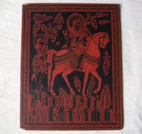 Birmanie tableau panneau laque - birmanie,