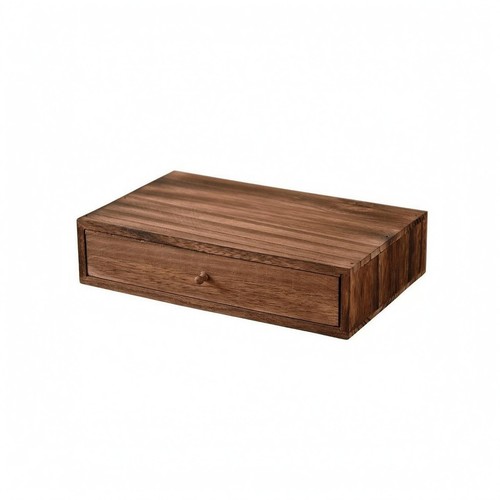 Coffret bureau bois boutons - coffret,