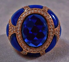 Argent ancienne Dôme bague